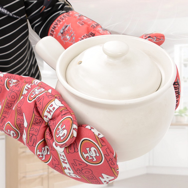 wholesale kitchen heat insulating gloves for men and women