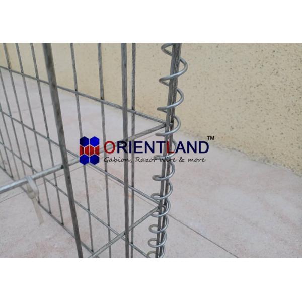 Square HOLE 50×100mm 4.5mm Gabion Planter Boxes