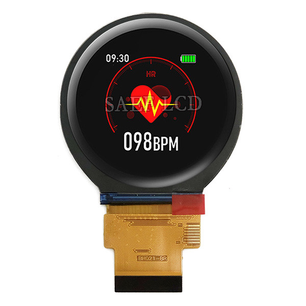 Round IPS TFT LCD Display 2.1" 480x480 With ST7701S Controller SPI RGB Interface