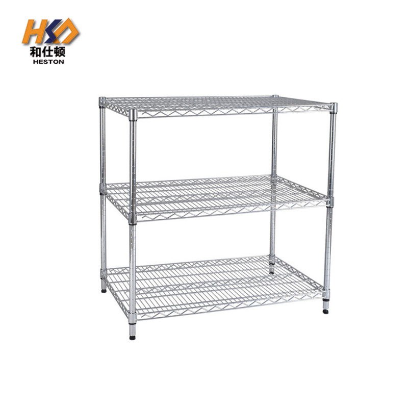 Metal Exhibition Equipment Factory Storage Wire Supermarket Shelf