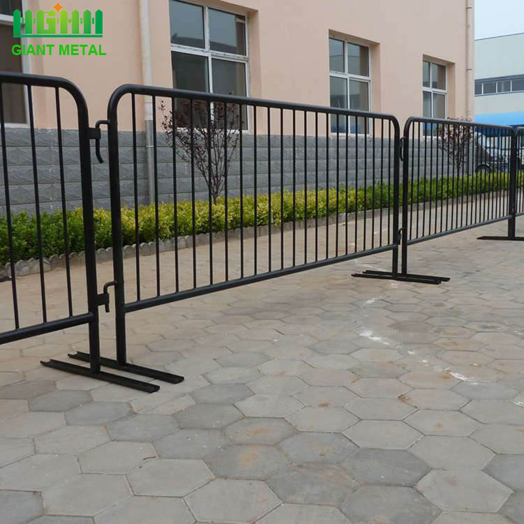 Powder coated H1.5m Portable Crowd Control Barriers