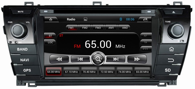 Ouchuangbo Auto Radio Stereo GPS Android 4.2 System for Toyota Corolla 2014 DVD Player 3G Wifi USB TV iPod OCB-7019C