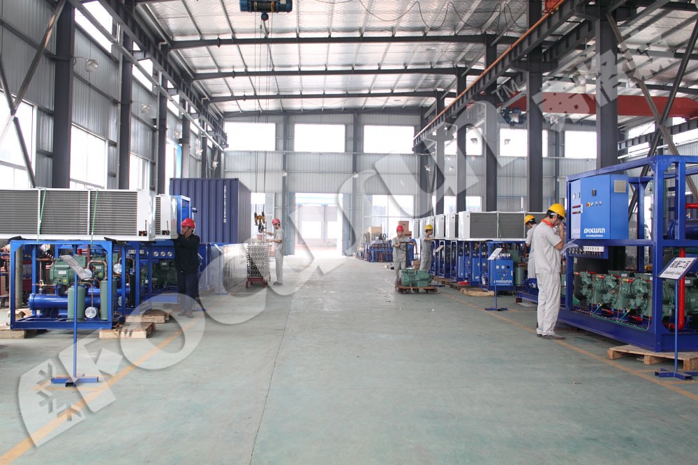 20 Tons Flake Ice Machine for Fishery Best Water Cooling Local Service Location None