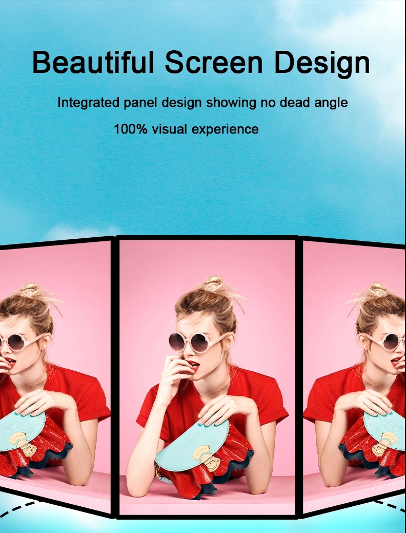 Wall Mounted Windows Wireless LCD Digital Signage Player 65 Inch 1080P 8ms Indoor / Outdoor