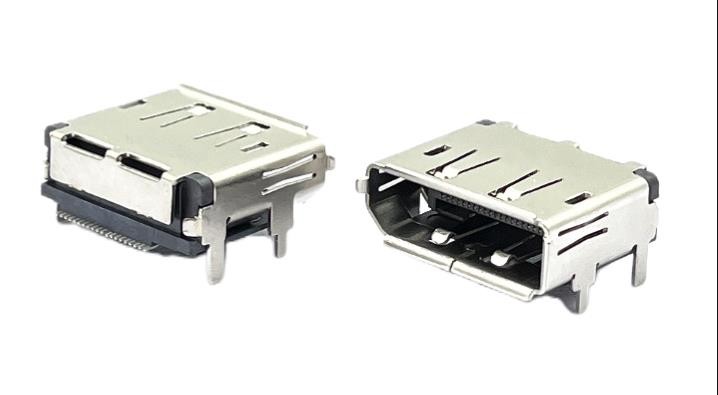 20P Displayport USB Socket Connection Micro USB Socket Female LCP Solder Plating 40V