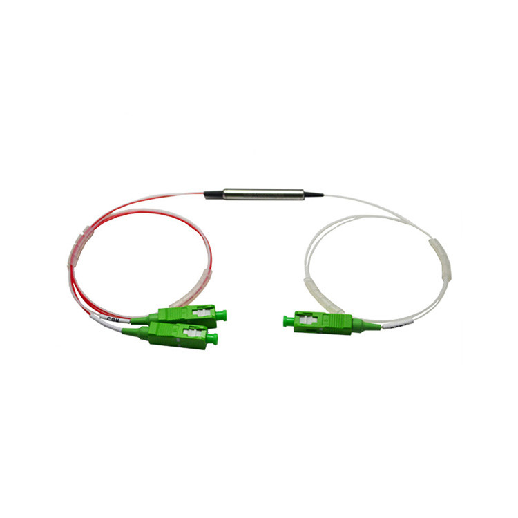1x2 Broadband 1550nm Filter WDM FWDM For Fiber Amplifier