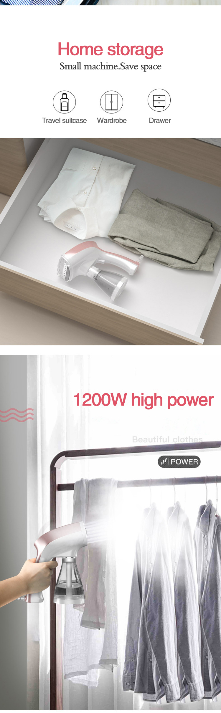 Automatic Steam Clothes Ironing And Folding Machine Cloth Ironing Tools Portable Hanging Ironing Machine