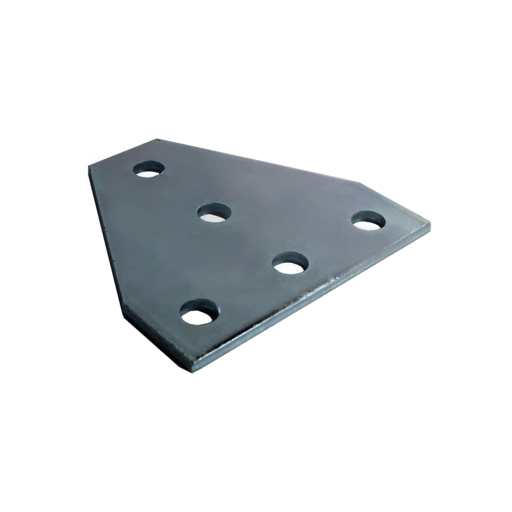 4 Hole Flat Straight Strut Bracket Unistrut Bolt Nut Stamping Plate Connector L T Shaped