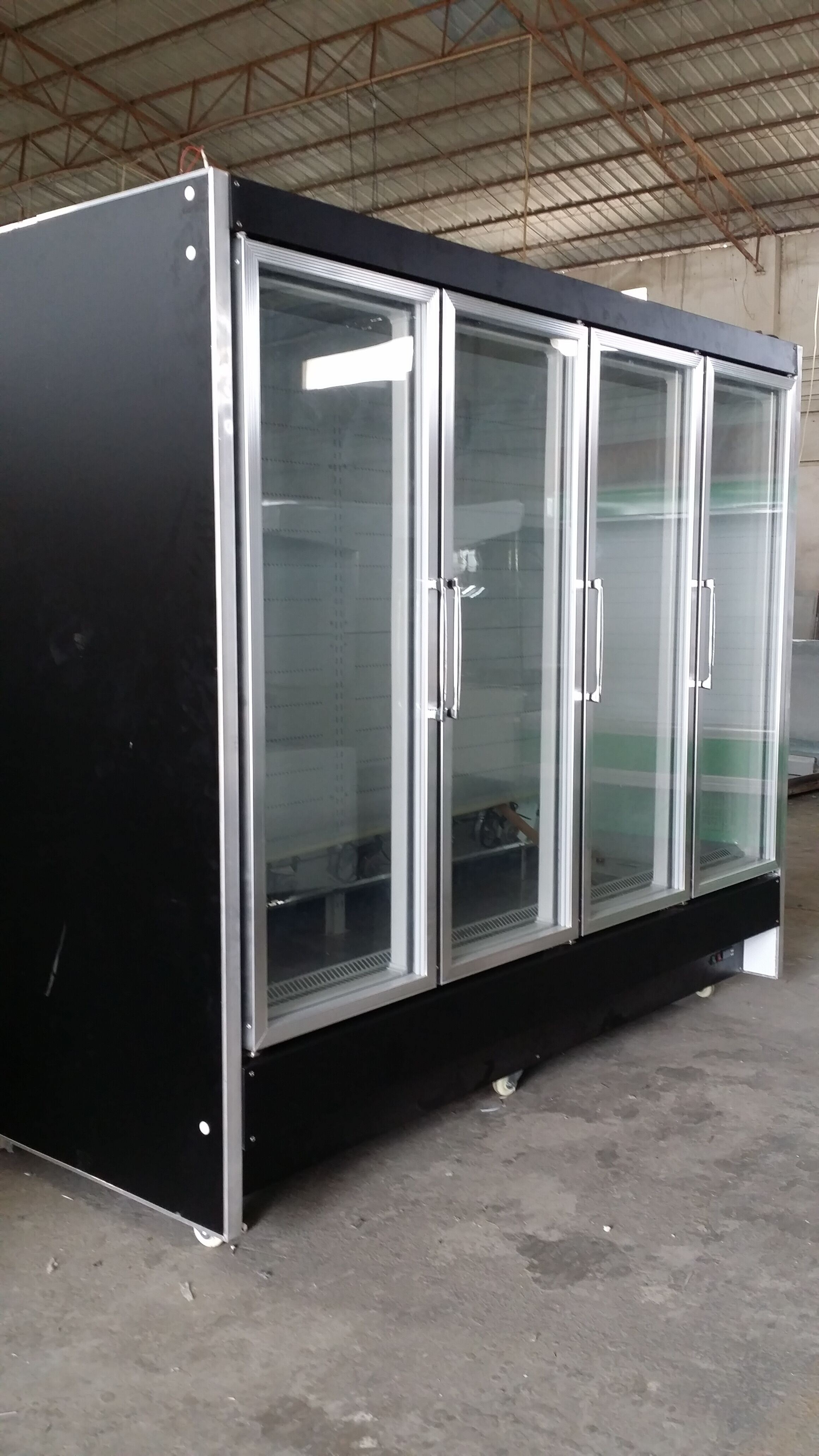 Remote System Multideck Open Chiller / Beverage Refrigerator Showcase