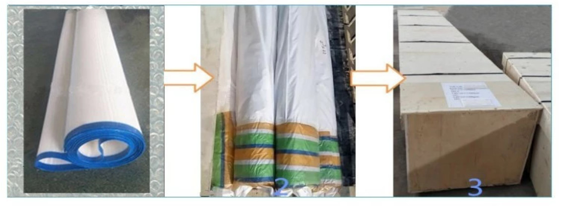 0.2mm Polyester Dryer 1200CFM Spiral Fabric With Filling Wire