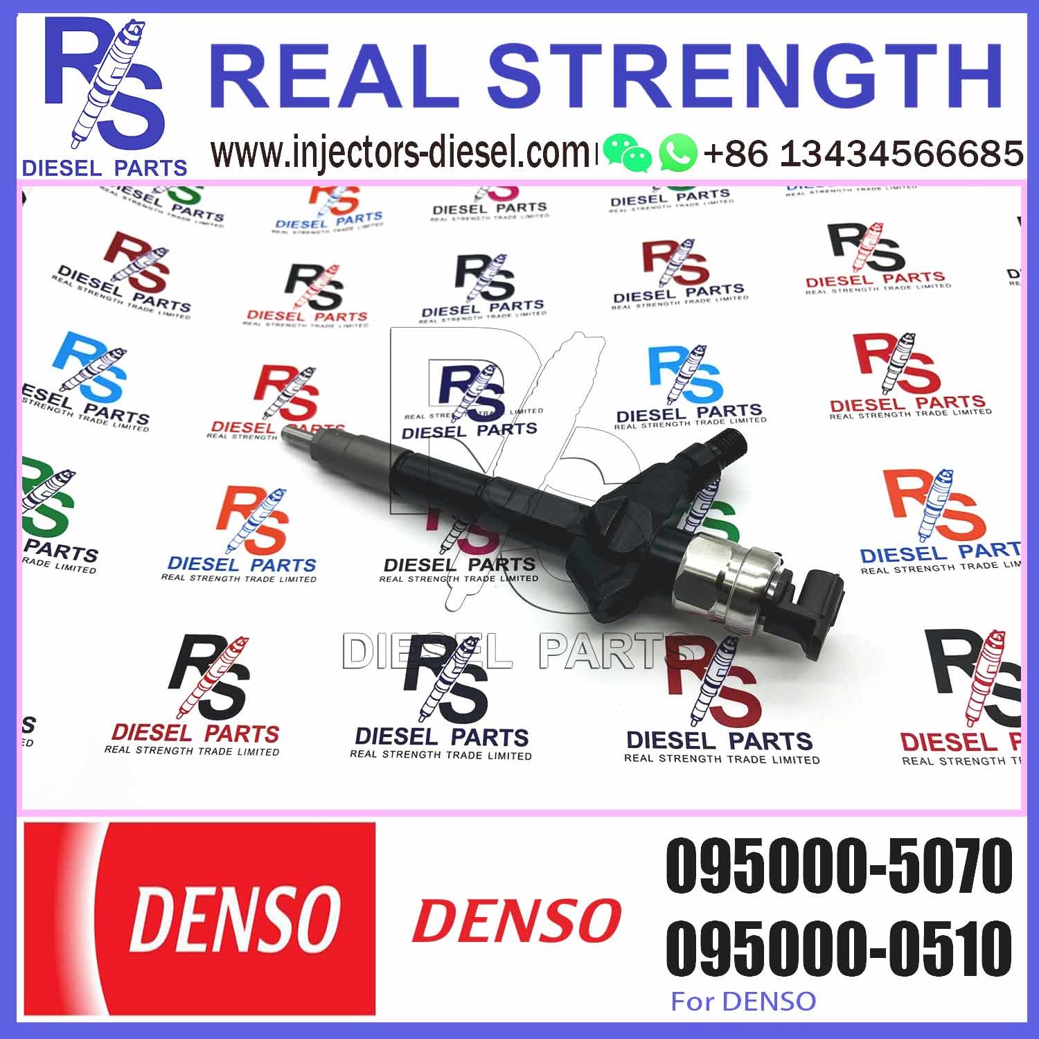 Engine Diesel Fuel Injector 095000-5130 0950005130 095000-5070