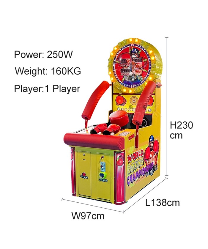 Amusement Arcade Machine World Boxing Championship Sports Game Boxing Game