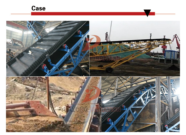 Mobile Handling System Powered Industrial Material Belt Conveyor System