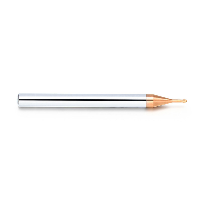 Solid Tungsten Carbide End Mills 2 Flute R0.75 Ball Nose End Mills For Steel