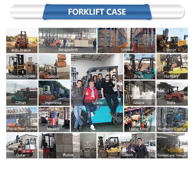 LTMG forklift attachment small 2 ton 2.5 ton electric orklift with block clamp
