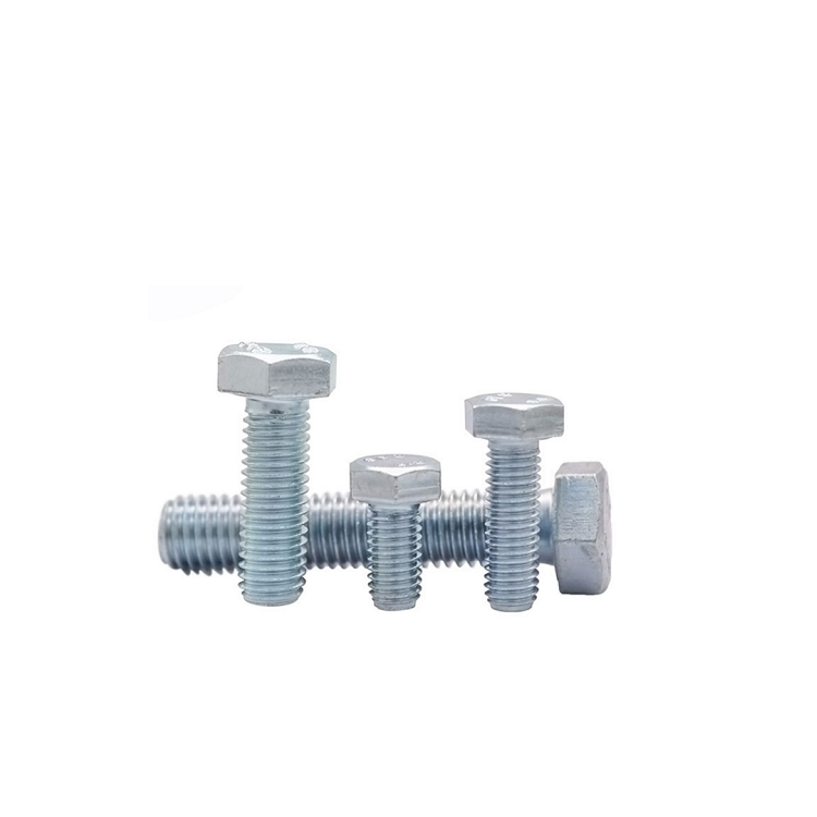 M20 M24 M30 Black Oxide Hex Head Bolts OEM Customized Service Provided for Steel Bolts