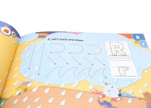 China Drawing Line Childrens Book Printing , Self Publish Cardboard Book Printing Related Skill on sale