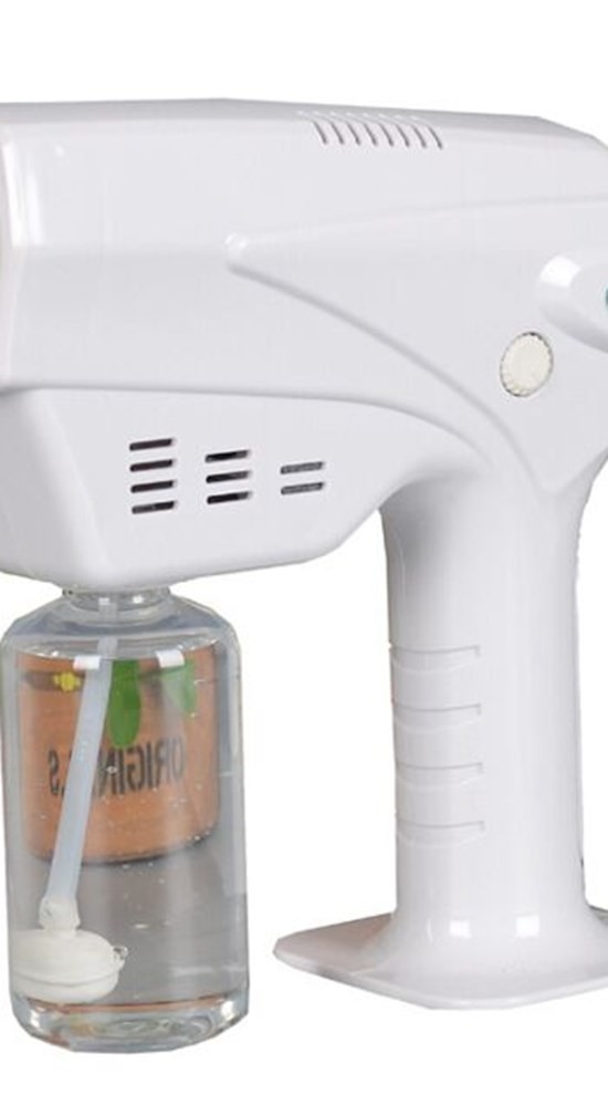 Handheld Electric 1200W Blue Light 260ML Disinfect Sanitizer Atomizer Sprayer Indoor Outdoor Car Fogger Sprayer Gun