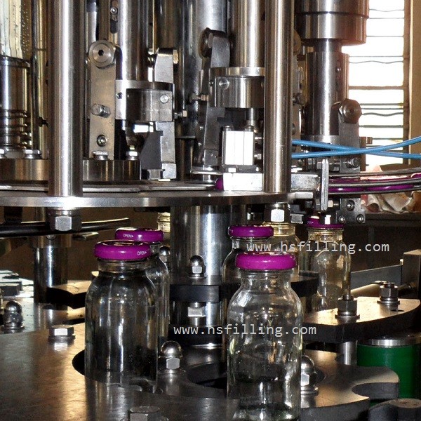 Rotary automatic vacuum capping machine twist off cap capping metal cap sealing machine glass jar capping machine