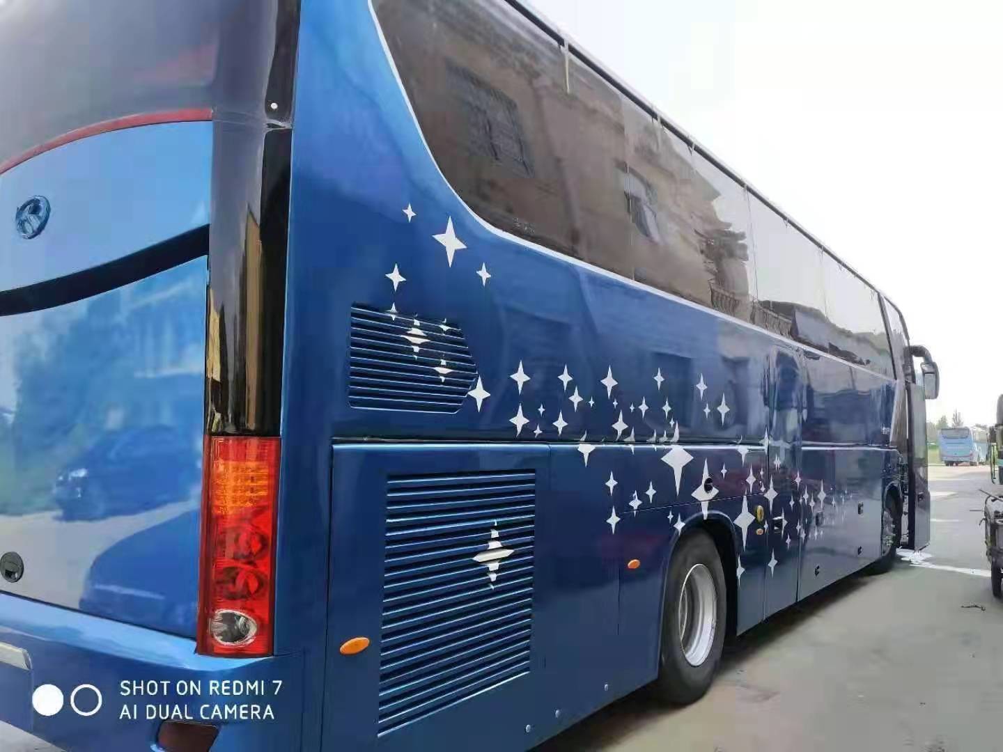 2014 Year 55 Seats Used Kinglong Bus XMQ6129 Used Coach Bus With Air Conditioner Diesel Engine