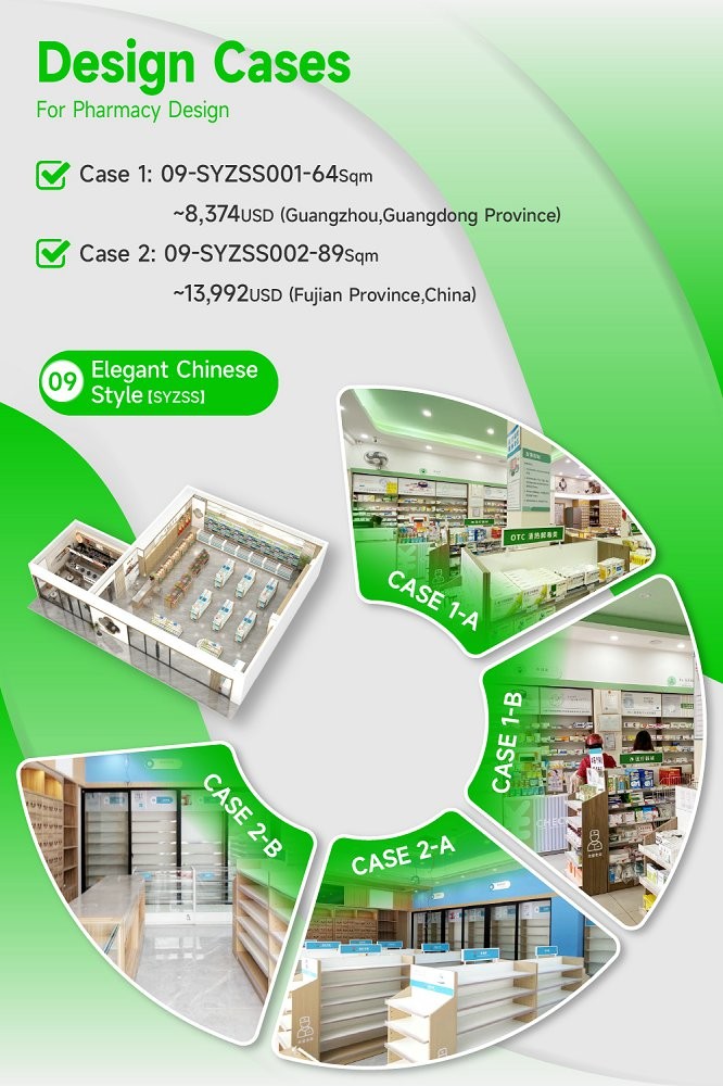 09-SYZSS Pharmacy Store Design With Elegant Chinese Style