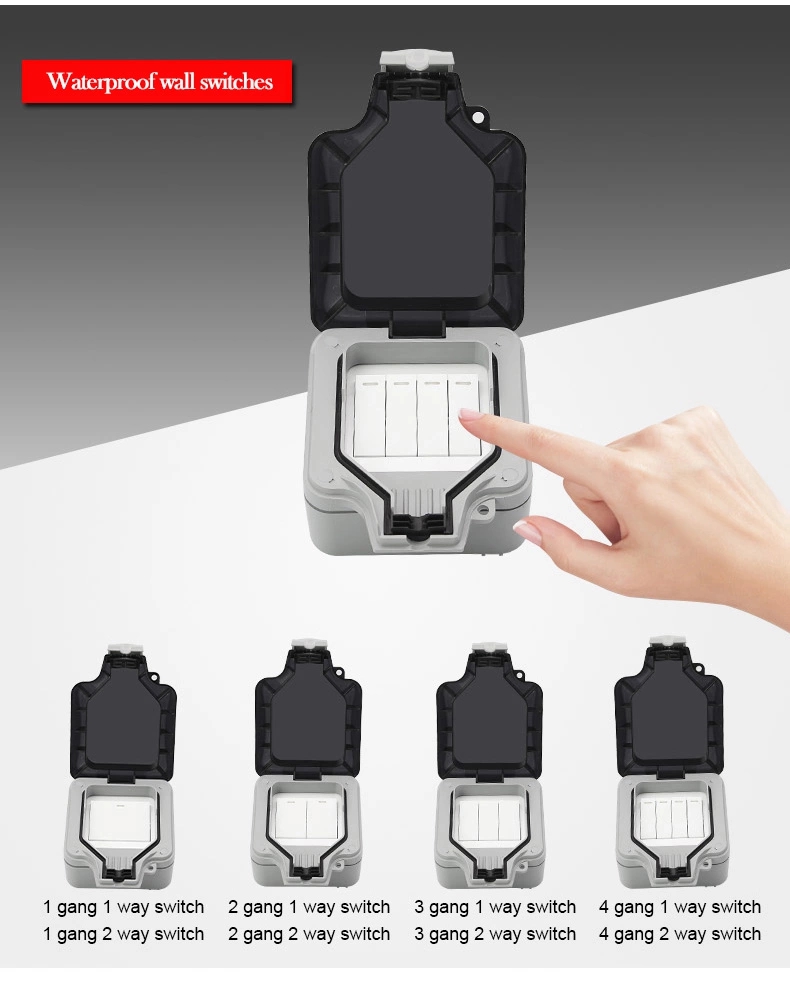 MPS22 Weatherproof Switches IP66 Weatherproof Outlet Box