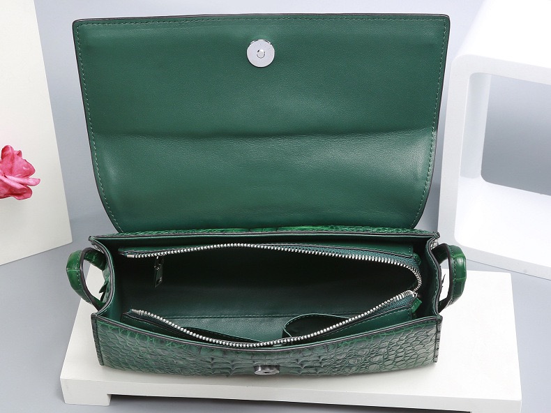 Genuine Crocodile Skin Lady Small Flap Purse Authentic Alligator Leather Women Sling Shoulder Bag Female Cross Body Bag