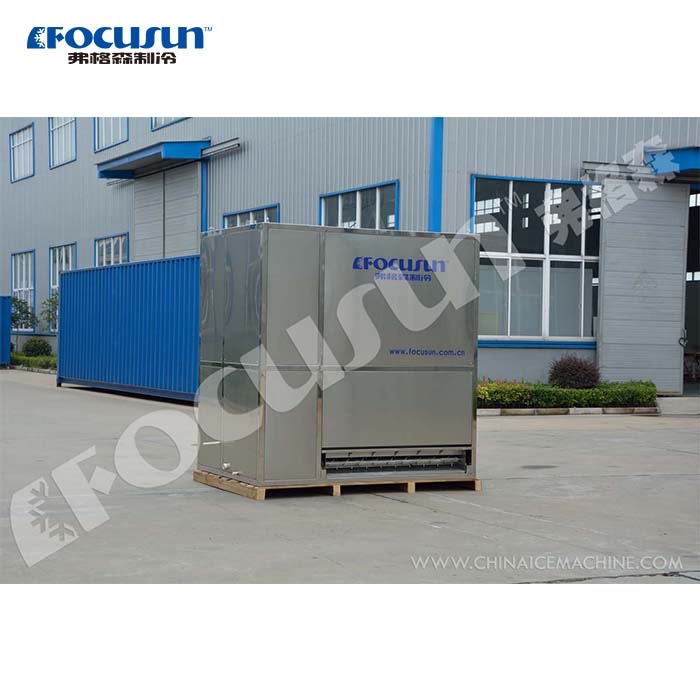 Video Outgoing-Inspection Provided Small Capacity Plate Ice Machine 1200 KG