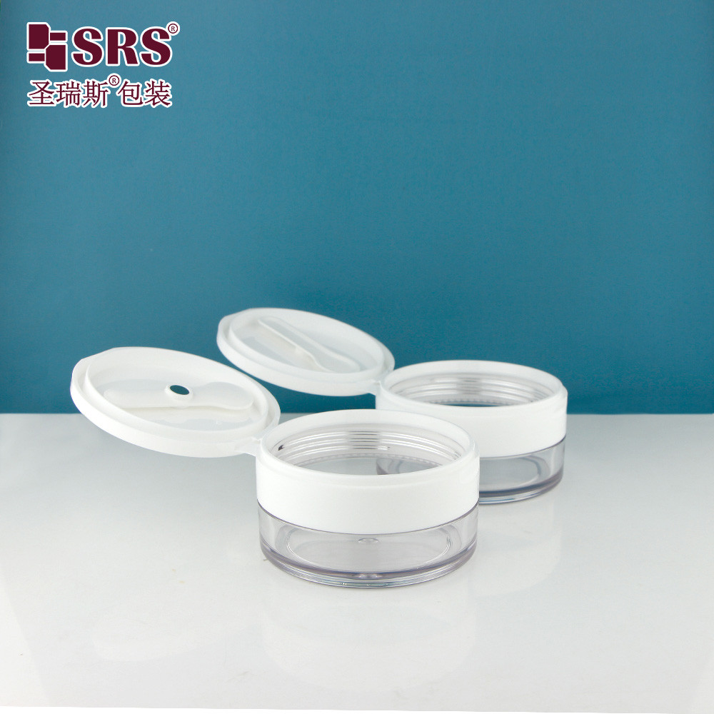 PETG003 100g 120g 150g 200g 250g Transparent PETG Plastic Jar Container For Facial Cream Body Scrub Packaging