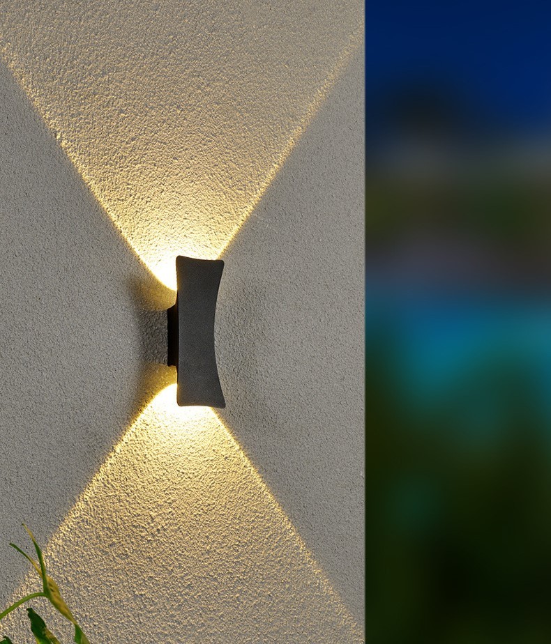 Outdoor wall lamp waterproof corridor bedroom wall lamp balcony modern minimalist bedside lights led decorative light