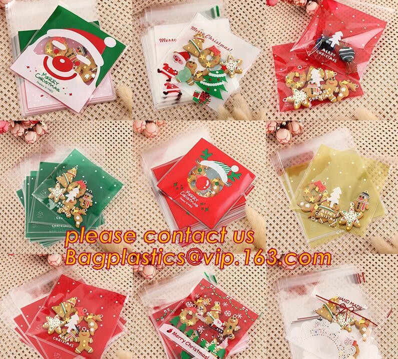gravure printing halloween party bag, cute design food grade plastic cookie packing,halloween shrink cello treat bags fo