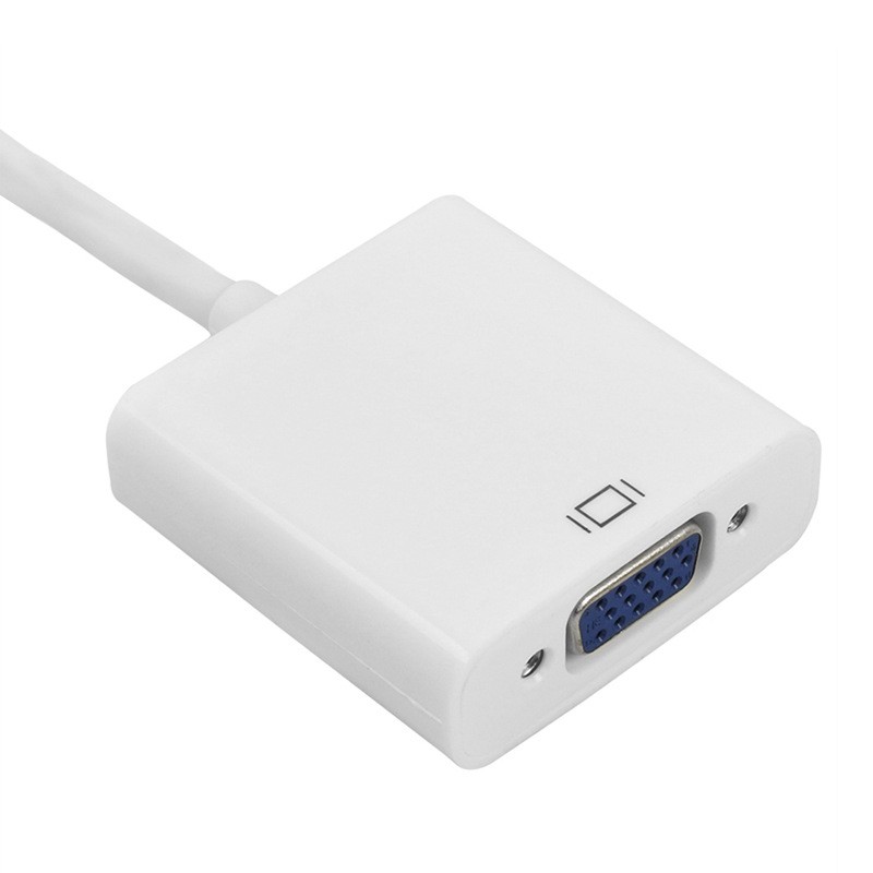 Kico Hot Sale Mini DP To VGA Cable Adapter Male To Female Displayport Converter Cable For Lcd Monitor Display Port Adaptor