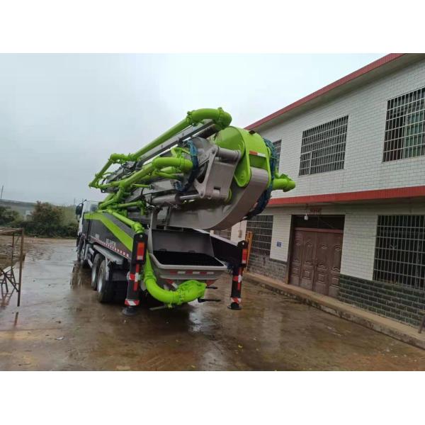 Concrete Pump Batching Plate Zoomlion 52meter Stationary Pump Truck 120m 178 Productivity