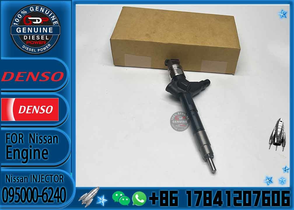 Good price common rail injector 095000-6240 095000-6243 fuel injector for NISSAN 16600-VM00A 16600-VM00D 16600-MB40E 166