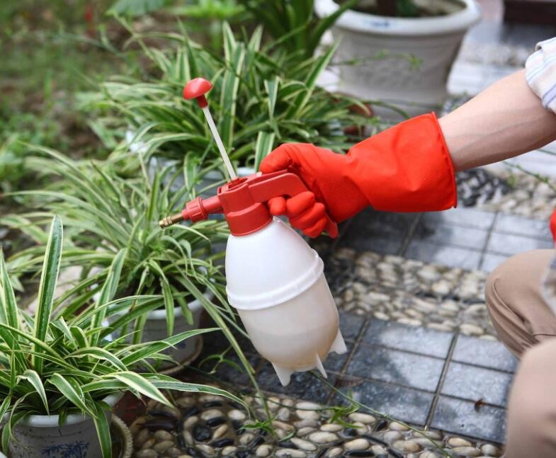 Non Slip Reusable Kitchen Rubber Gloves Textured Palm And Fingers
