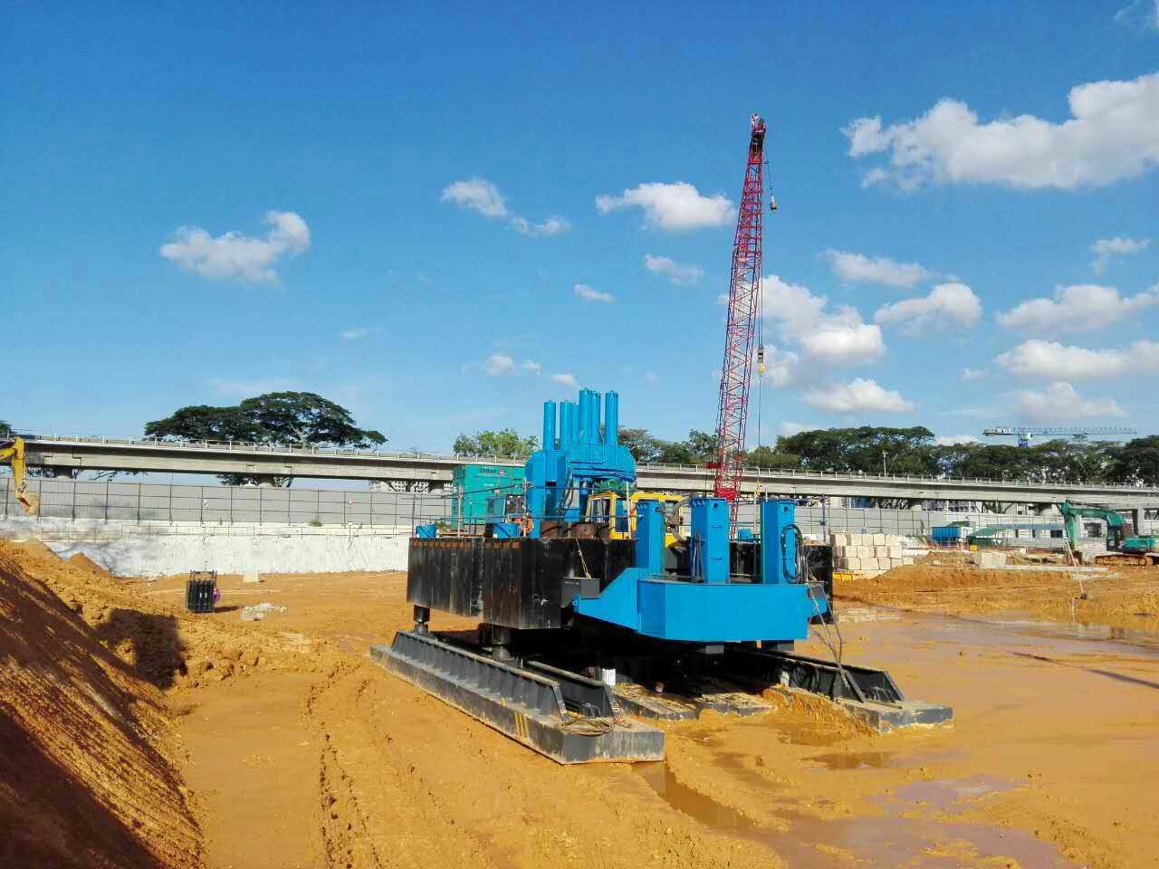 Well-known T-WORKS ZYC1200 High Quality Hydraulic Piling Machine For Pile Foundation