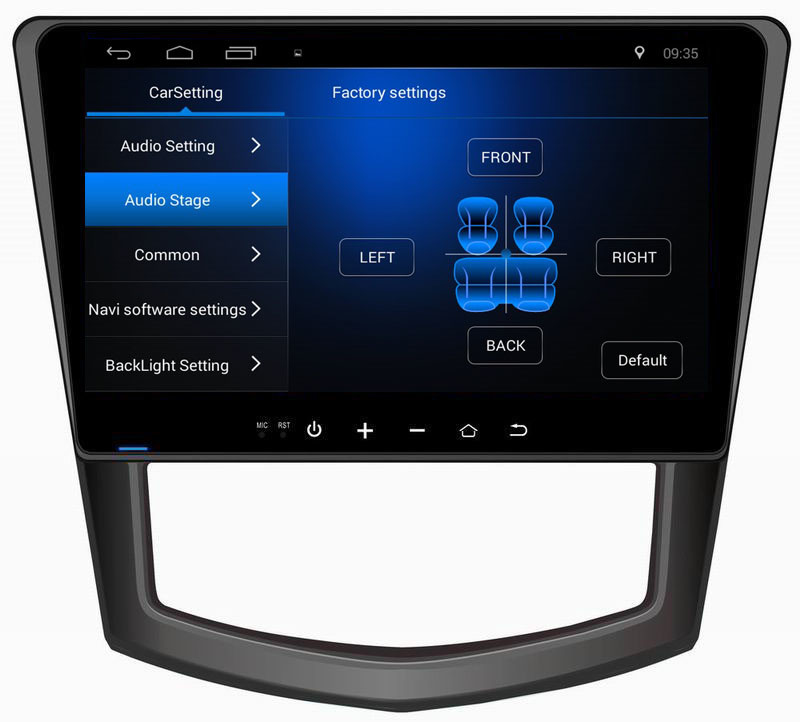 Ouchuangbo 9 inch gps navi audio media stereo android 8.1 for Wuling HongGuang S1 support USB SWC AUX wifi 1080P video