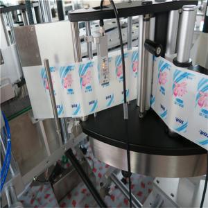 Automatic Sticker Labeling Machine Single / Double Side Hexagon Round Bottle Labeler