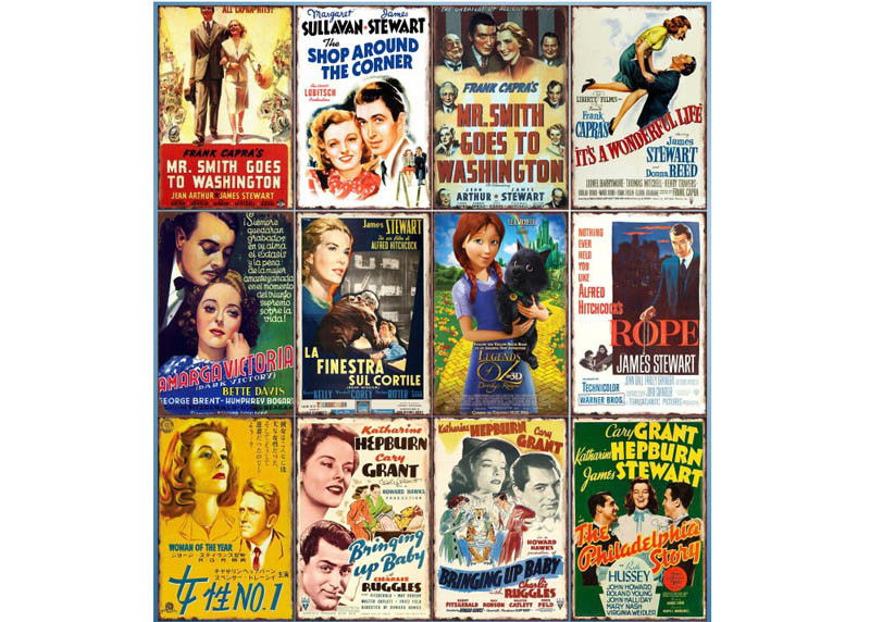 Home Decoration Daily Household Items Classic Art Posters Western Style