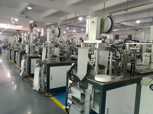 40 Pcs / Min Fully Automatic KN95 Mask Production Line