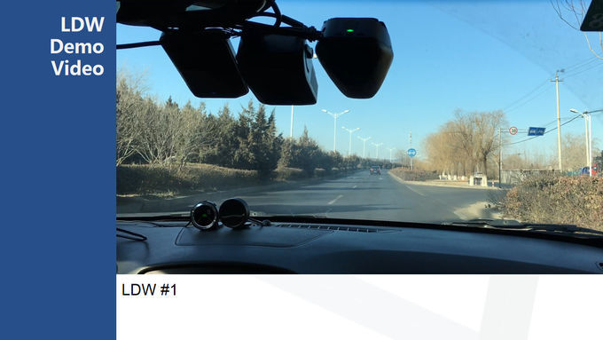 4G Transmission Front Collision Warning System With DSM ADAS MDVR Monitor Center