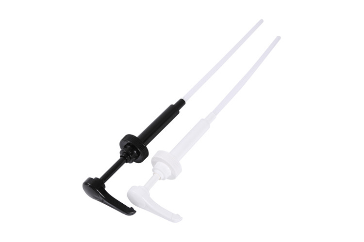 Black 1/4 Ounce Syrup Pump Dispenser For 38-400 Gallon Container