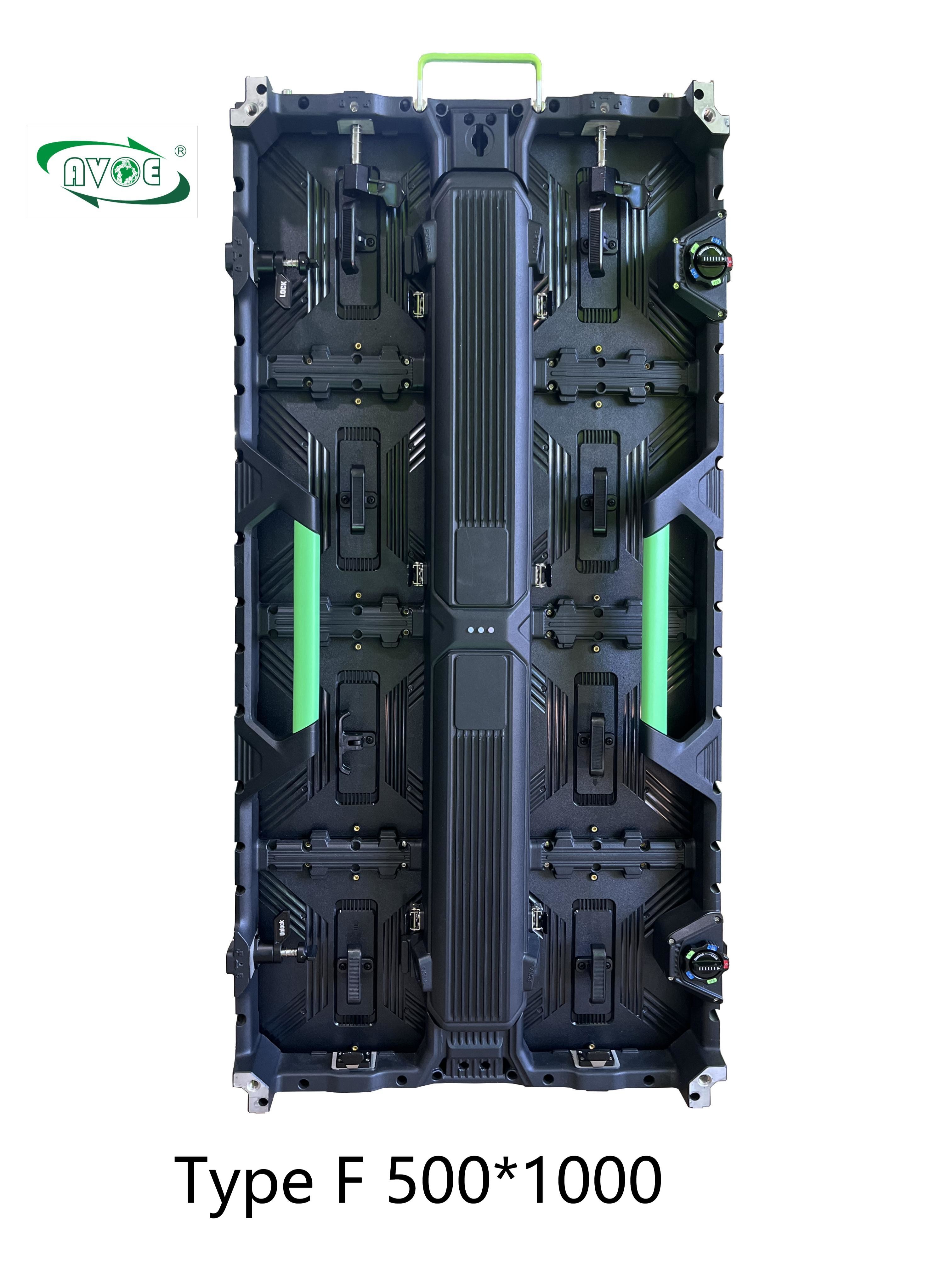 3840Hz 4K outdoor rental led screen Type F Multiple Curve Cabinet