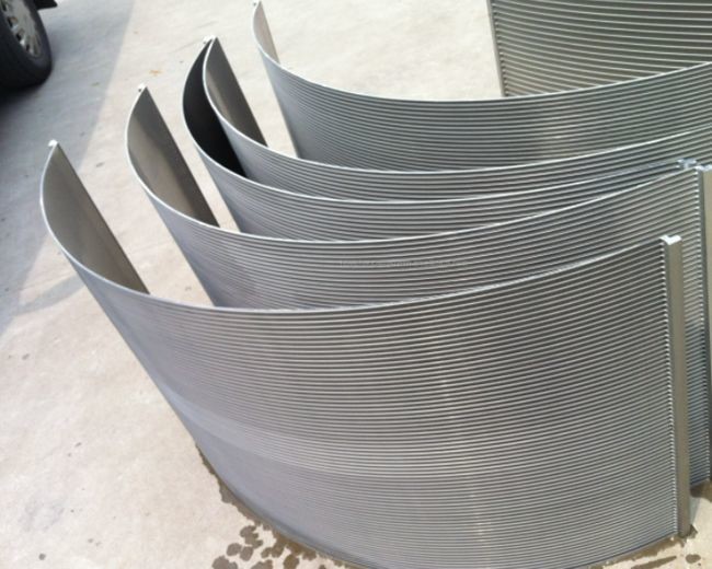 CE Certification Thickness 1mm Wedge Wire Filter For Screening
