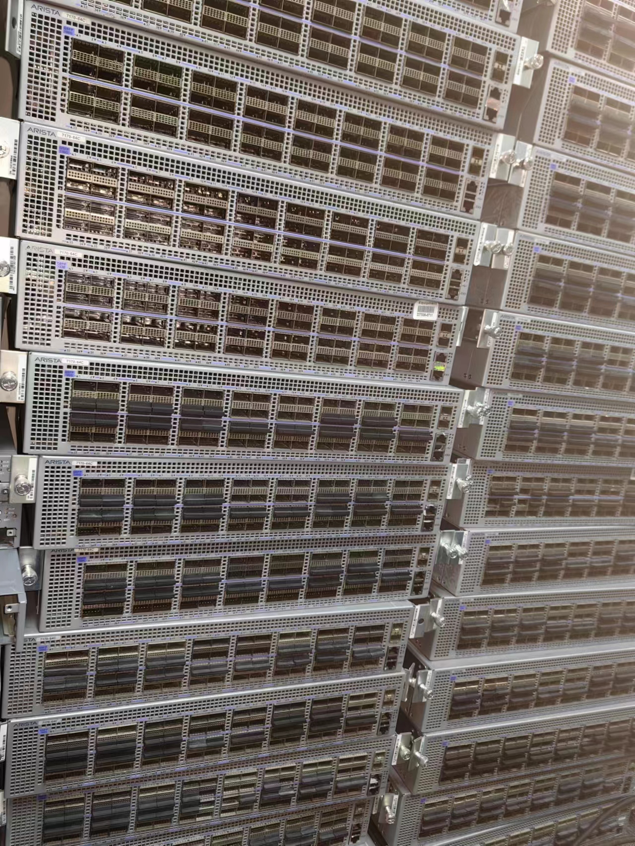 12.8Tbps Capacity Programmable Fixed Configuration Data Center Switch DCS-7170-64C-F