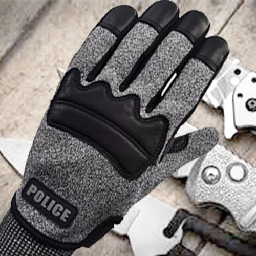 ISO13997 Level F& ANSI CUT A9 Cut Resistant Welding Gloves Grey Color