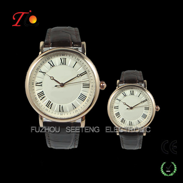 Classic elegant watch ladies fashion watch with alloy band