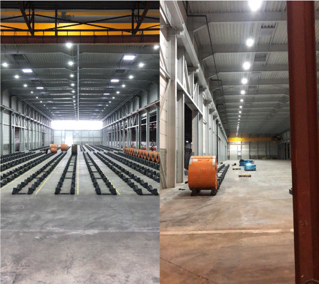 100W 150W 200W UFO LED High Bay Light IP66 IP Rate With Microwave Sensor