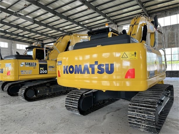 PC200-8 Used Komatsu Excavator Original Japan Maintainable Second Hand Diggers