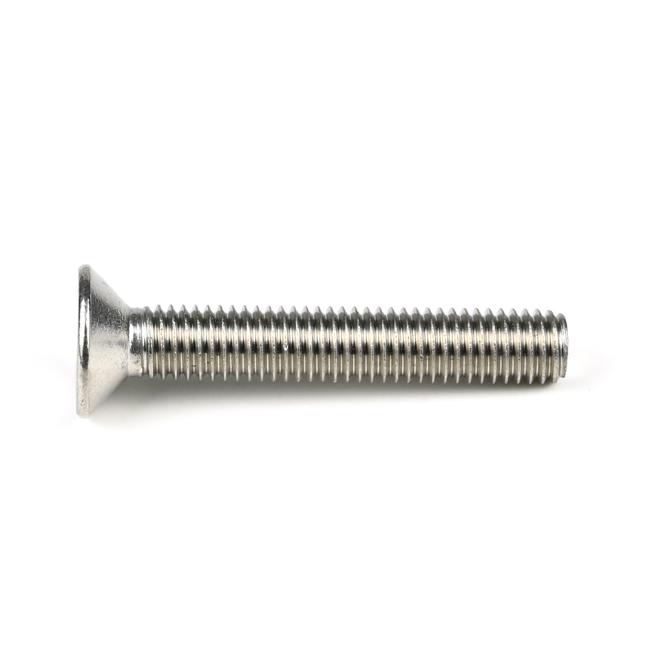 Stainless Steel Flat Machine Screw DIN 7991 Hex Socket Screws with Customized Support
